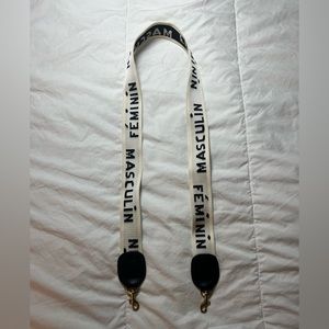 Clare V crossbody strap